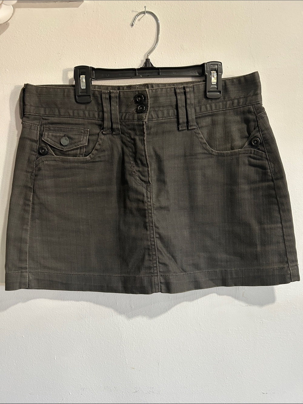 French connection Women's Casual Dark Gray Mini Skirt